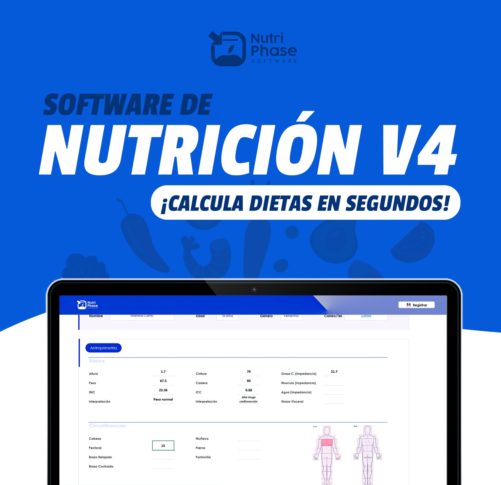 Software para Entrenadores y Nutriólogos – Nutritional Phases