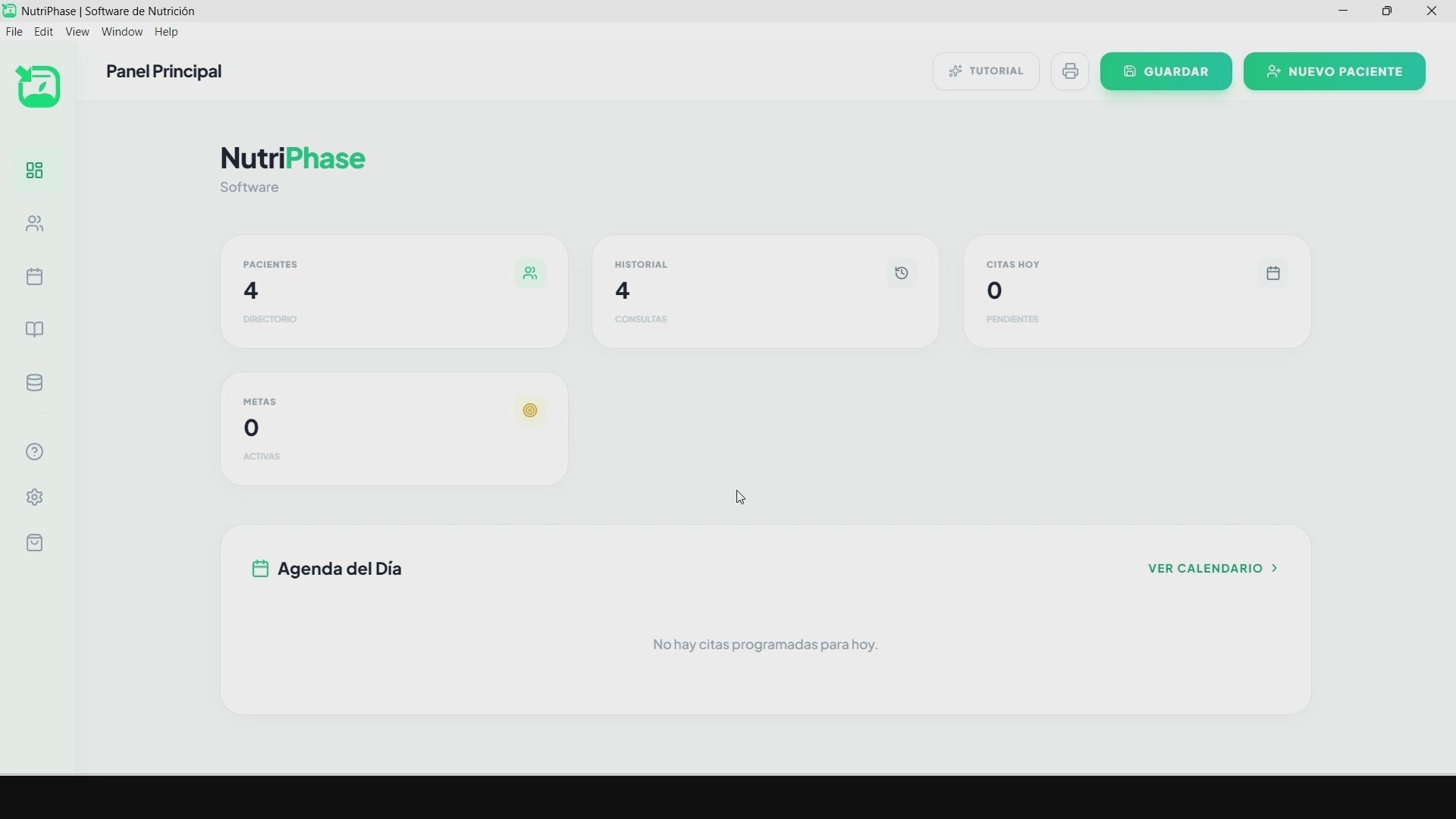 Software para nutriólogos (Pago único)