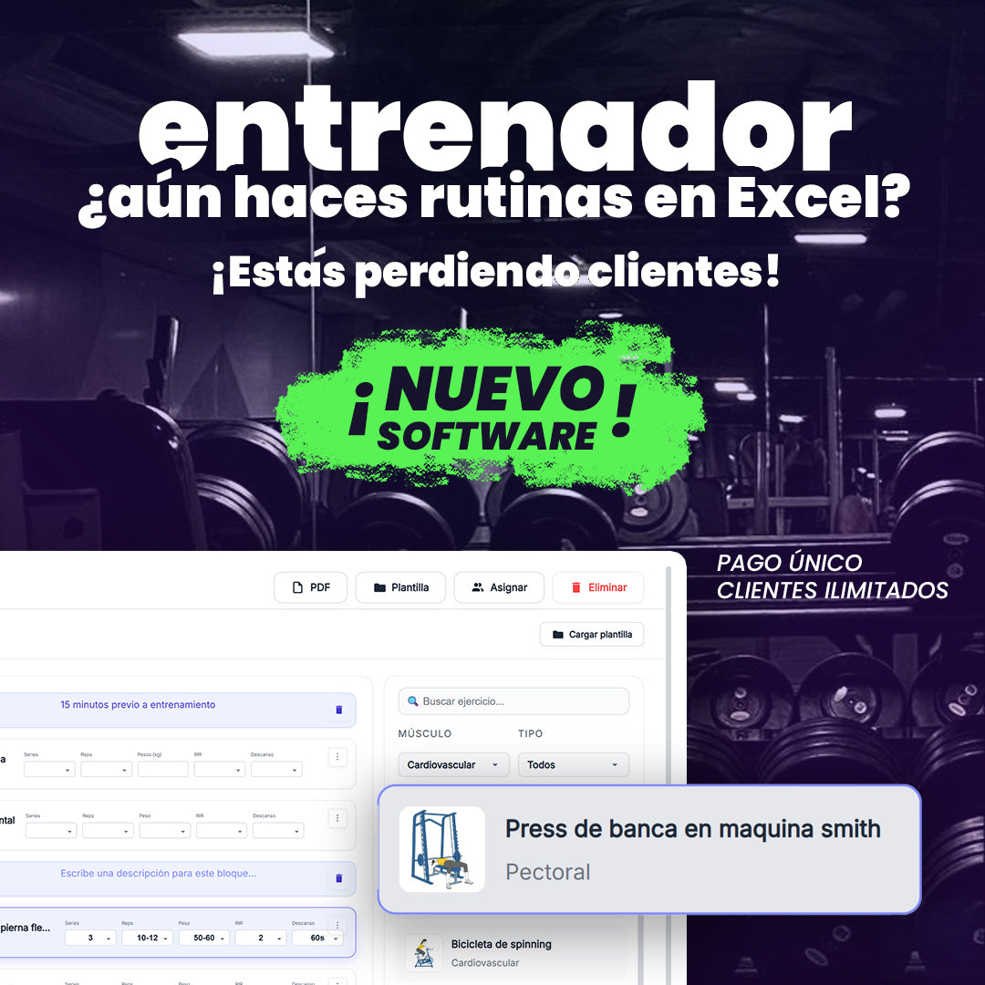 Software Profesional para Entrenadores – V6 (Pago Único)